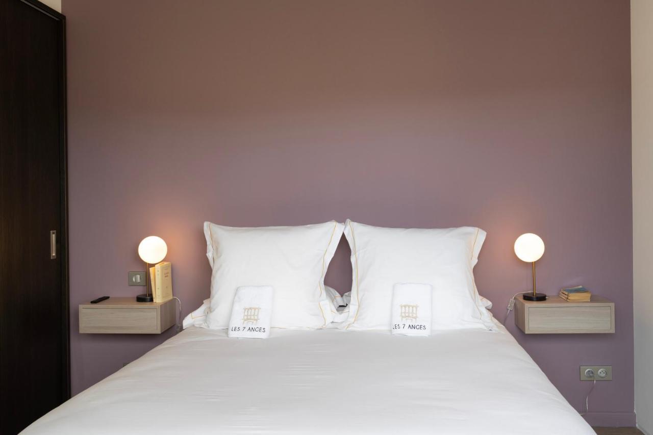 Les Suites 7 Anges - Parking, Vue Cathedrale & Centre Historique แร็งส์ ภายนอก รูปภาพ